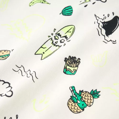 Halvány ekrü gyerekpulóver 116