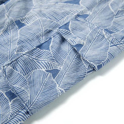 Sötétkék gyerekrövidnadrág húzózsinórral 104