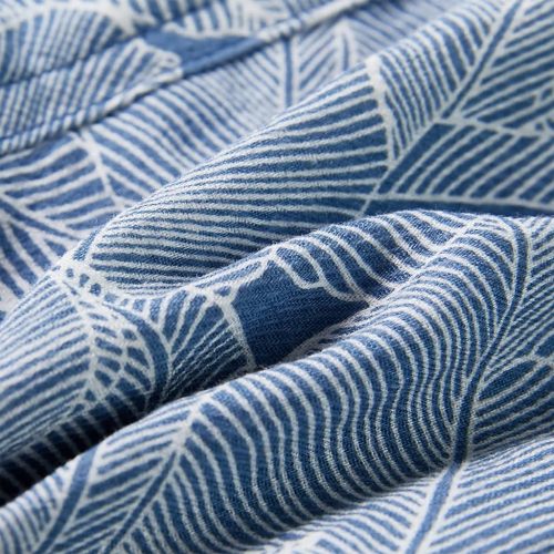 Sötétkék gyerekrövidnadrág húzózsinórral 116