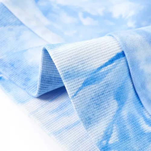 Halványkék gyerekpulóver 116