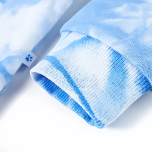 Halványkék gyerekpulóver 128