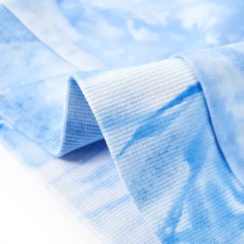 Halványkék gyerekpulóver 128