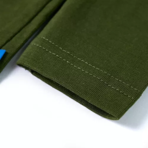 Sötét keki hosszú ujjú gyerekpóló 128