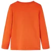Narancssárga hosszú ujjú gyerekpóló 116