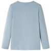 Világoskék hosszúujjú gyerekpóló 92