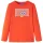 Élénk narancssárga hosszú ujjú gyerekpóló 104
