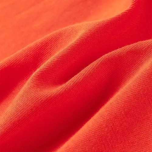 Élénk narancssárga hosszú ujjú gyerekpóló 128