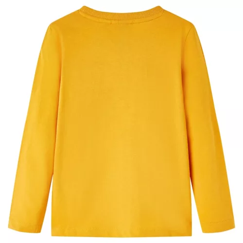Okker hosszú ujjú gyerekpóló 116