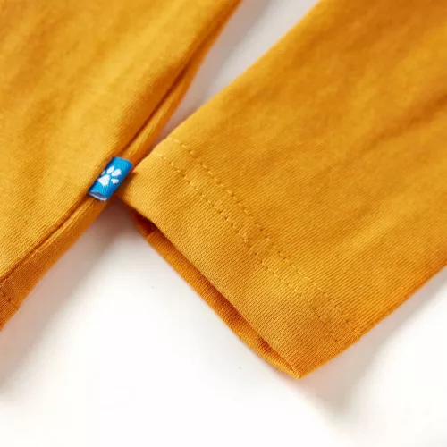 Okker hosszú ujjú gyerekpóló 128