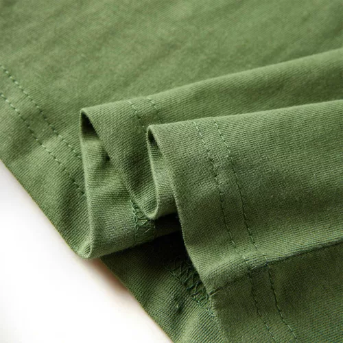 Halvány keki hosszú ujjú gyerekpóló 128