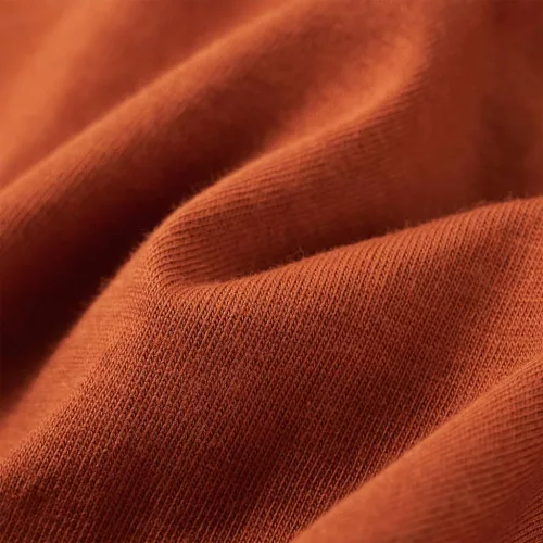 Izzó narancssárga hosszú ujjú gyerekpóló 128