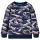 Tengerészkék gyerekpulóver 140