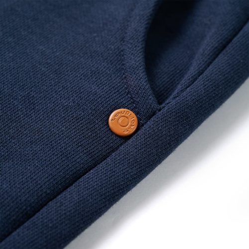 Tengerészkék melange gyerek melegítőnadrág 104