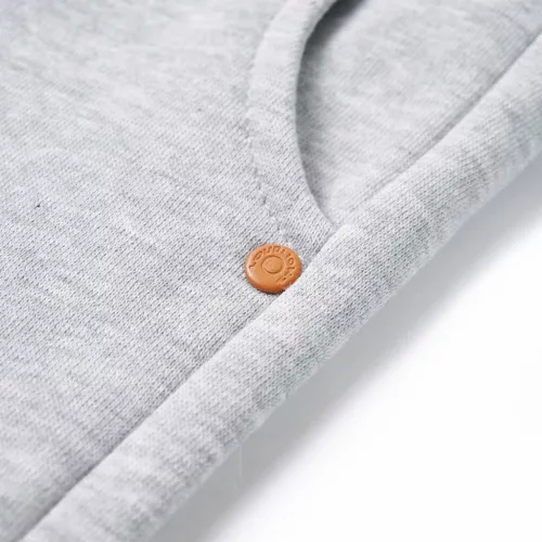 Szürke melange gyerek melegítőnadrág 92