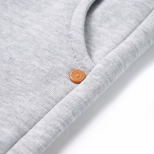 Szürke melange gyerek melegítőnadrág 104