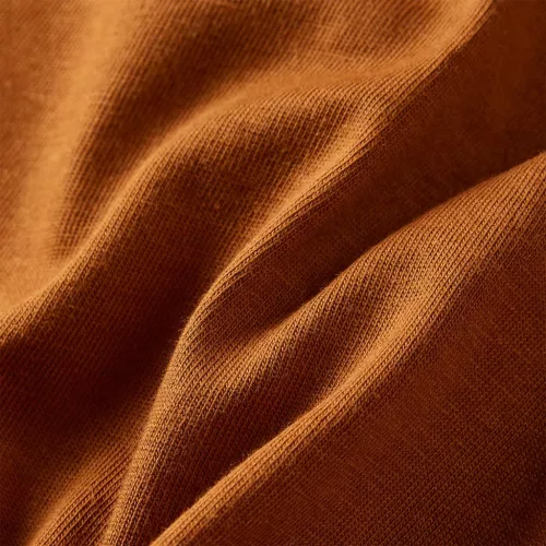 Konyak színű hosszú ujjú gyerekpóló 116