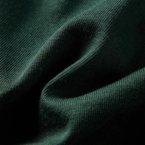 Sötétzöld hosszú ujjú gyerekpóló 104