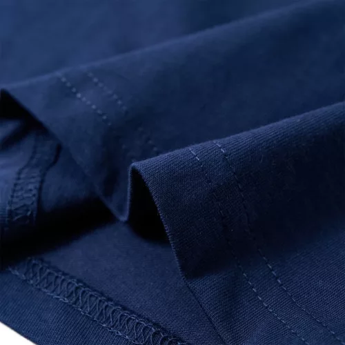 Tengerészkék hosszú ujjú gyerekpóló 116