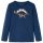 Tengerészkék hosszú ujjú gyerekpóló 104