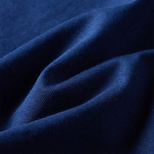 Tengerészkék hosszú ujjú gyerekpóló 116