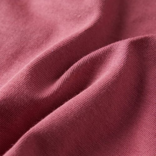 Sötét piros hosszú ujjú gyerekpóló 128