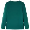 Zöld hosszú ujjú gyerekpóló 116