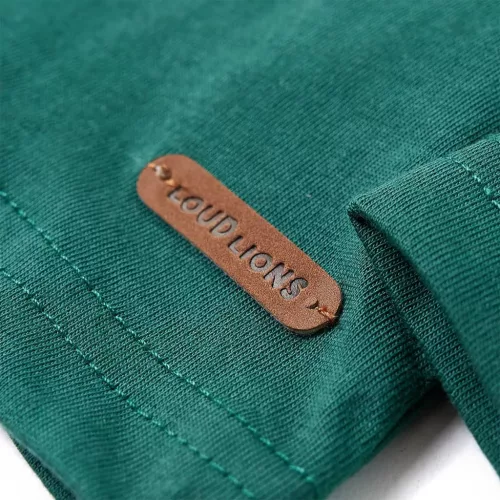 Zöld hosszú ujjú gyerekpóló 116