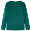 Zöld hosszú ujjú gyerekpóló 128