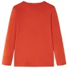 Narancssárga hosszú ujjú gyerekpóló 140