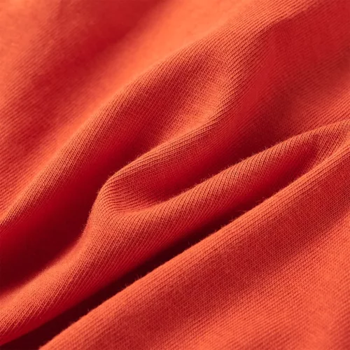 Narancssárga hosszú ujjú gyerekpóló 140