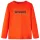 Élénk narancssárga hosszú ujjú gyerekpóló 116