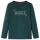 Sötétzöld hosszú ujjú gyerekpóló 104