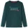 Sötétzöld hosszú ujjú gyerekpóló 128