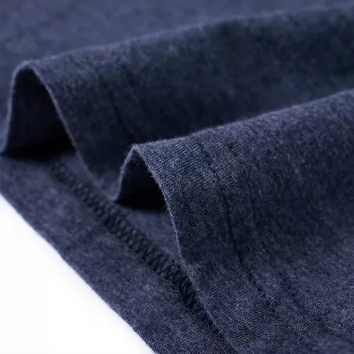 Sötétzöld melange hosszú ujjú gyerekpóló 128