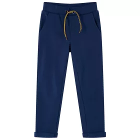 Tengerészkék gyereknadrág húzózsinórral 116