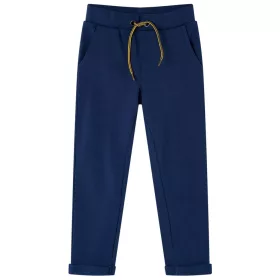 Tengerészkék gyereknadrág húzózsinórral 128