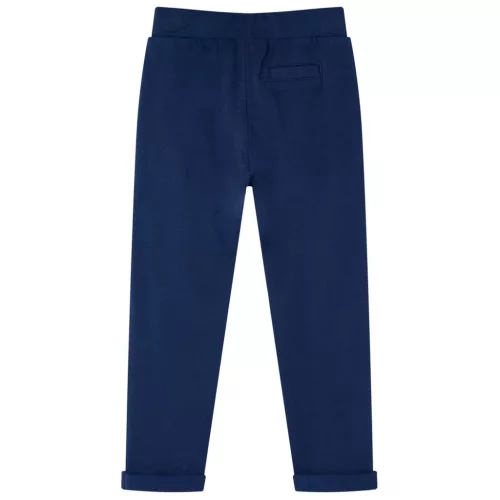 Tengerészkék gyereknadrág húzózsinórral 128