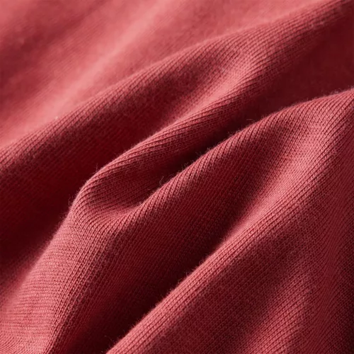 Izzó piros hosszú ujjú gyerekpóló 140