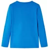 Kobaltkék hosszúujjú gyerekpóló 116