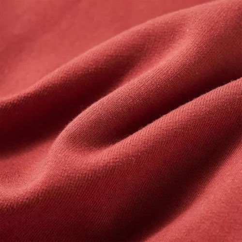 Izzó piros kapucnis gyerekpulóver 104