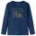 Tengerészkék hosszú ujjú gyerekpóló 92