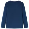 Tengerészkék hosszú ujjú gyerekpóló 92