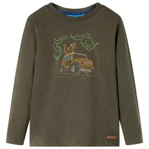 Keki hosszú ujjú gyerekpóló 92