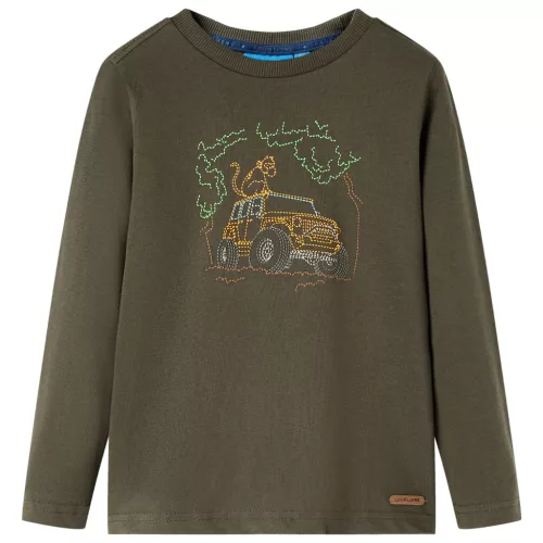 Keki hosszú ujjú gyerekpóló 104