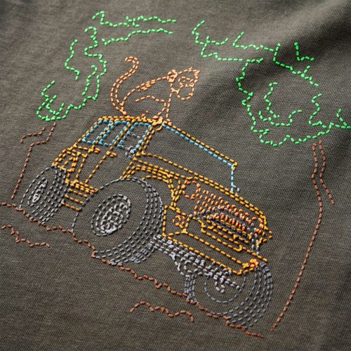 Keki hosszú ujjú gyerekpóló 128