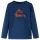 Tengerészkék hosszú ujjú gyerekpóló 92