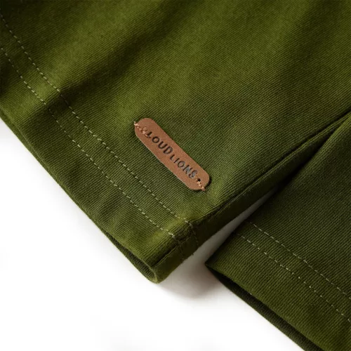 Sötét keki hosszú ujjú gyerekpóló 104