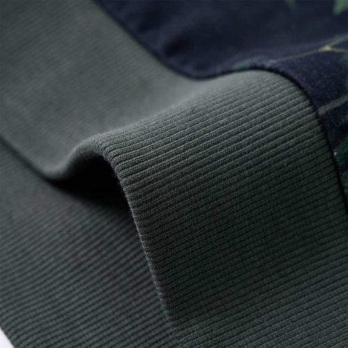 Sötét khaki gyerekpulóver 116