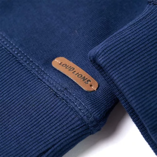 Tengerészkék gyerekpulóver 104