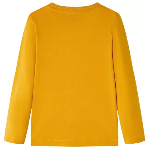 Okker hosszú ujjú gyerekpóló 116